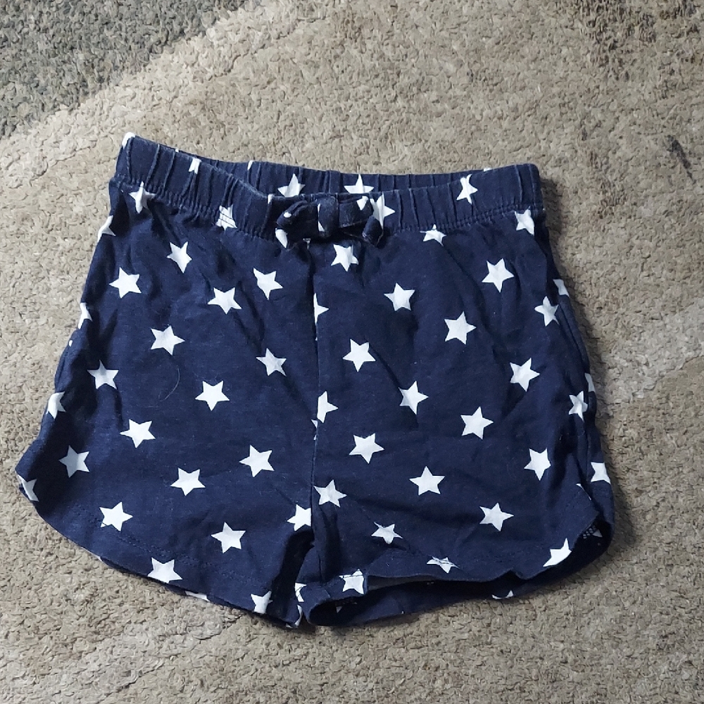 The Children's Place Dark Blue Shorts with White Stars